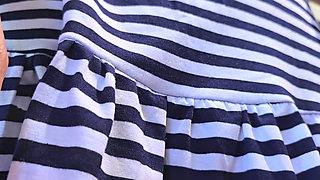 I Was Masturbating in Public Bus When This Stranger Slide His Cock Inside My Panties