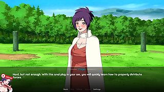 Anal exercise with Anko from Naruto. Kunoichi sex training. The 3 tests and final challenge