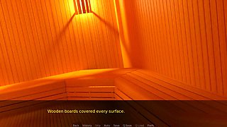 Inside Jennifer Sexy Girl In To The Sauna Ep 8