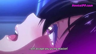 Wild Brunette Stepmom Gives Hardcore Blowjob - Anime Sex