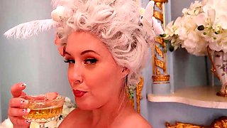 Meg Turney OnlyFans Marie Antoinette Nude Body Cake Video