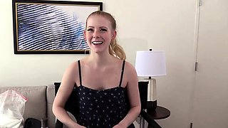 Blonde Shey Holmes Takes on Black Stud