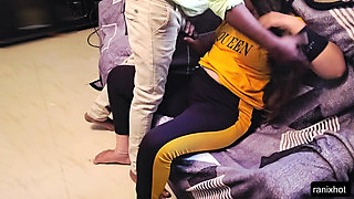 Female Gym Trainer Sex with New Student in Unexpected Situation Hindi Voice Full Video