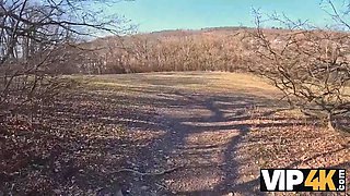 Vip4k. innocent dark haired Vanessa Alessia is losing her virginity