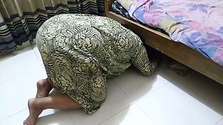 My Beautiful Stepmother in Law Gets Stuck Under the Bed Then I Give Her Big Ass a Rough Fuck