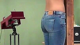 Renata2 Spanking Machine - Bare Back Whipping
