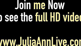 Lingerie movie with attractive Julia Ann from Julia Ann Live