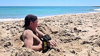 Outdoor BDSM threeway fun with two femdom vixens