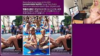 Public Hentai Teens Masturbate at Beach Fest