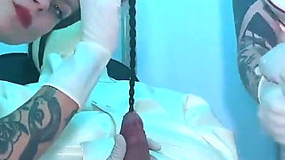 Latex Medical Procedure: Bound, Urethral Play, and Drained