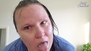 Super Sweaty After the Gym