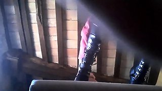 Bound German Amateur Laura On Heels Gets Rough Fucked