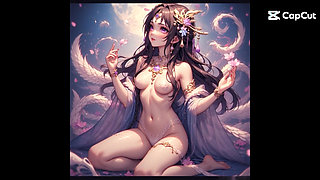 AI Generated Chav Goth Retro Wife Cartoon Babes Animated Slideshow Compilation sexy girls