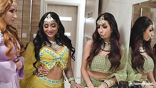 Desi Sluts Swap Cock in Reality Foursome part 2 - Jesus Reyes, Kristof Cale, Yasmina Khan, Aaliyah Yasin