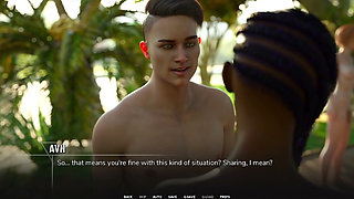 Taboo University - Big Titty Emo College Girl Gets Conforted by Busty Black Girl with Tattoos