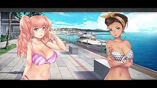 Huniepop 2 - Double Date - Part 3 Sexy Girl with Bikini New by Loveskysan