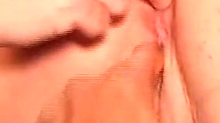 Threesome - Double Penetration for Blonde MILF with Big Tits and Cumshot in the Ass