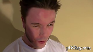 Renata Redhead Amateur Slut In Pigtails Drilled In Anal