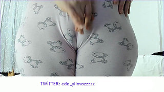 Camel Toe- Masturbation in Pajamas- Turkish Porn- Turkish MILF