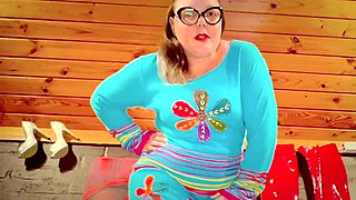 Old man, femdom mistress, mature bbw