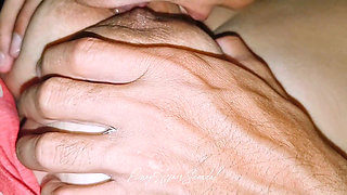 Stepbrother's Hungry Tongue Devours Stepsister's Juicy Pussy