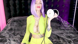 Asmr hentai, asmr ear licking, asmr massage