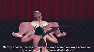 3D LESBIAN HENTAI ANIMATION