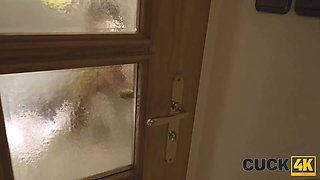 Cuck4k. taping cuckolding