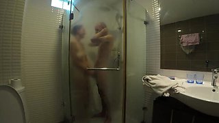 Skinny Brunette Amateur Gets Pissed On Then Fucked Hard By Huge Cock