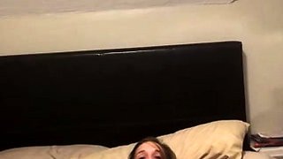 Jessy funny amateur teen brunette toying