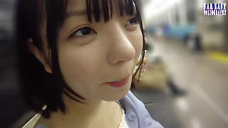 Rail-tease Rendezvous with a Short-cut Cutie Savoring Every Warm Drop Part 6