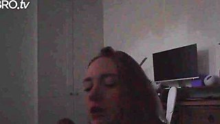 Cougar's Homemade Passion Erupts with Sultry Step Heat