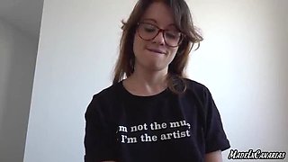 Horny Stepsister Takes Big Dick in Her Ass - Anal Sex & Cum