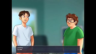 Desikuri69 Hot Stepmom Rides StepSon's Big Cock - Summertime Saga Hentai Part 7