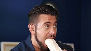 Using a sex toy and realizing the real deal is better