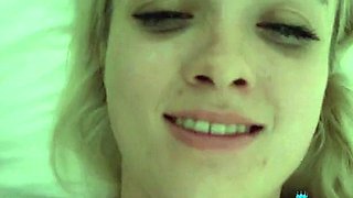 Gorgeous amateur blonde teen in POV action