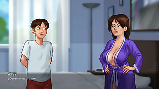 Stepmommy wanted to make love to her stepson and the ending was incredible