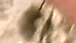 Horny Redhead Babe Fingers Pussy on Wild Beach