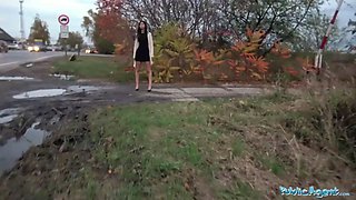 Public Agent Coco Kiss Fix My Car and Fuck My Pussy