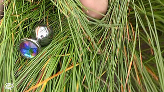 Sexy Blonde Fucked in the Ass on the Beach!!