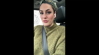 Financial Check in Call From the Car