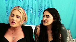 QueerCrush interview with Demi and Lucy