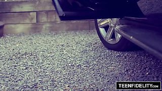 TEENFIDELITY - Teen girl April Brookes Rough Fuck