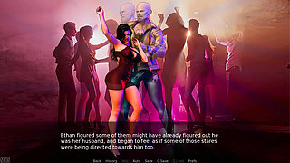 A couple's duet of love & lust: housewife doing slutty things in a night club ep.34