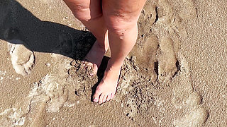Humiliation on the beach