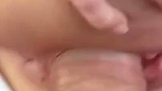 Fucking Hard with Monster Cock the Pink Small Pussy of Teen Stepsister Cumming Inside Her in POV