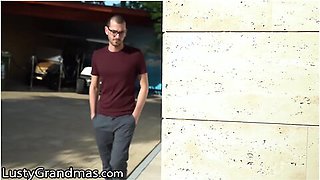 Hot Gilf Only Wants The Neighbors Big Dick