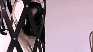 gentle fetish anal actions with latex and bdsm