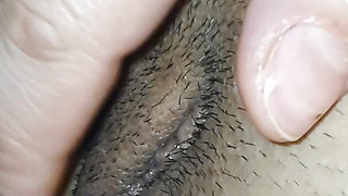 Step mom pussy wet close up with step son without condom
