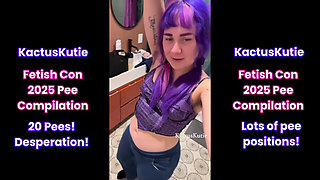 Fetishcon 2025 Pee Compilation